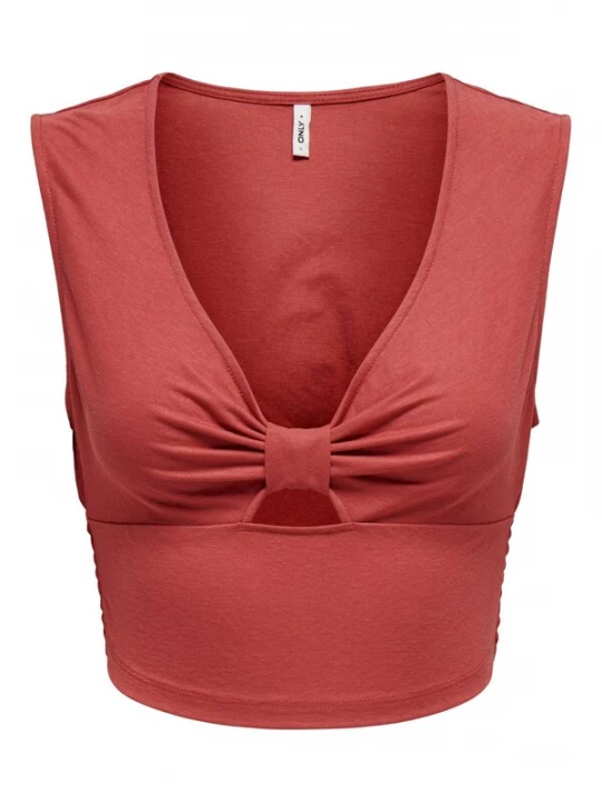 Foto van product ONLY Top 'Jany' roestrood
