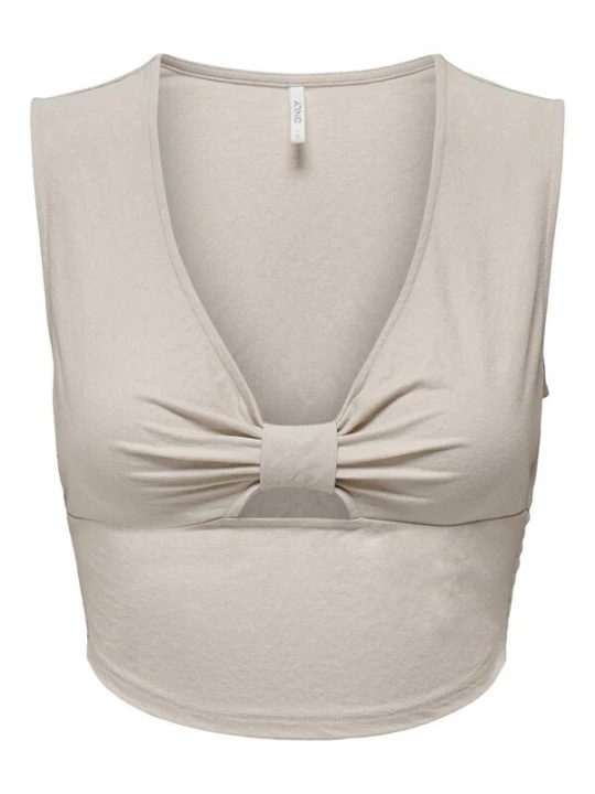Foto van product ONLY Top 'Jany' stone grey