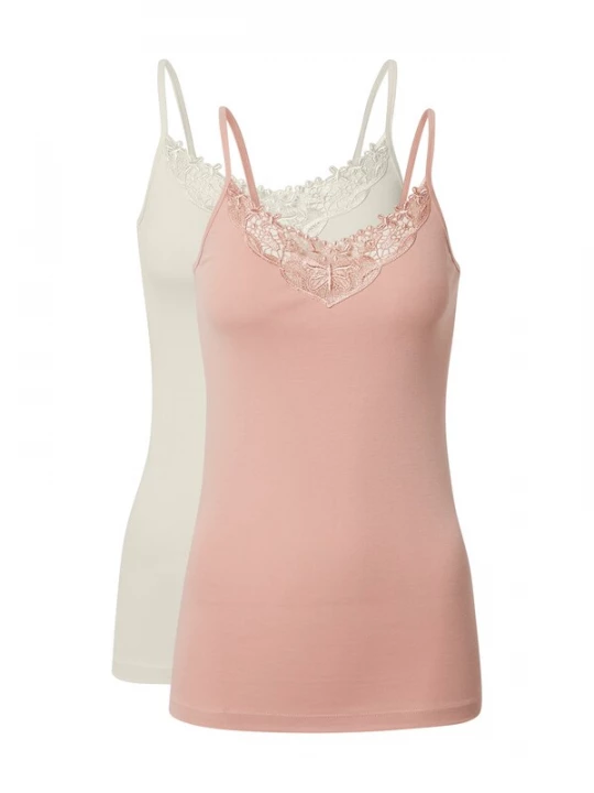 Foto van product ONLY Top 'KIRA' beige / oudroze