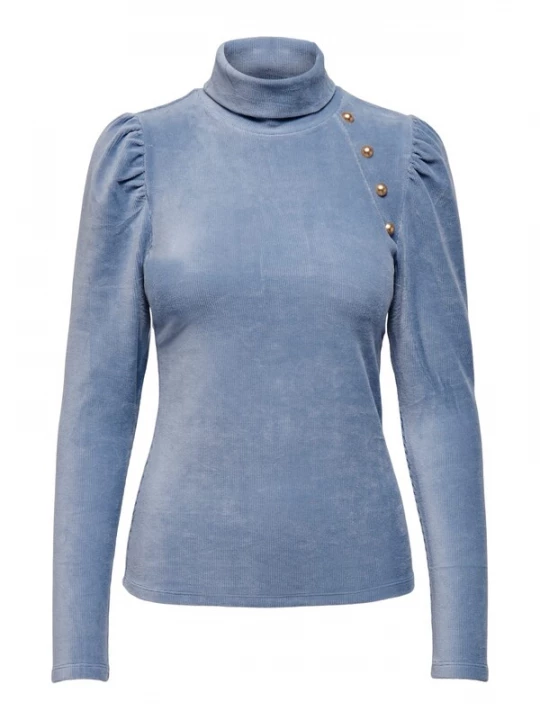 Foto van product ONLY Top 'Lela' blauw gemêleerd