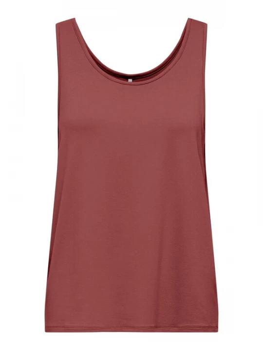 Foto van product ONLY Top 'MOSTER' bordeaux