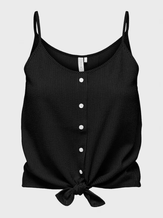 Foto van product ONLY Top 'ONLLecey' grijs / zwart