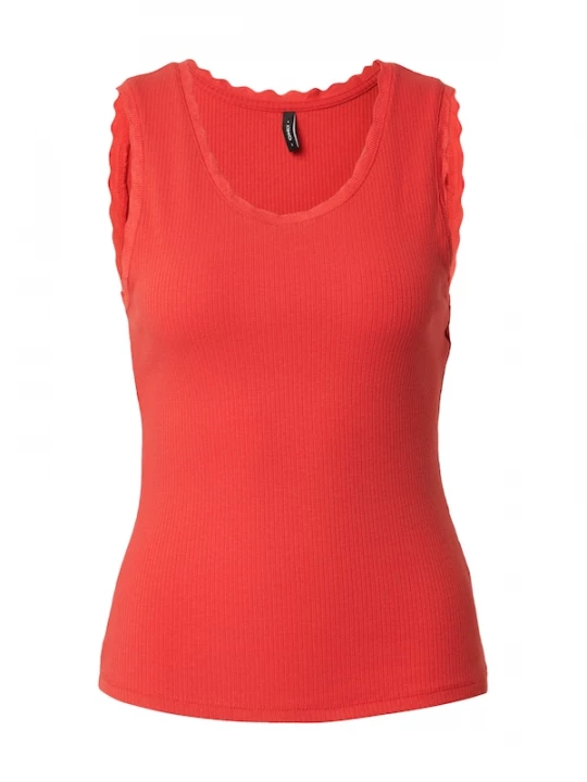 Foto van product ONLY Top 'ONLLUNI' knalrood