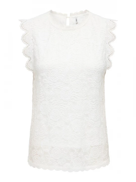 Foto van product ONLY Top 'ONLSINE' wit