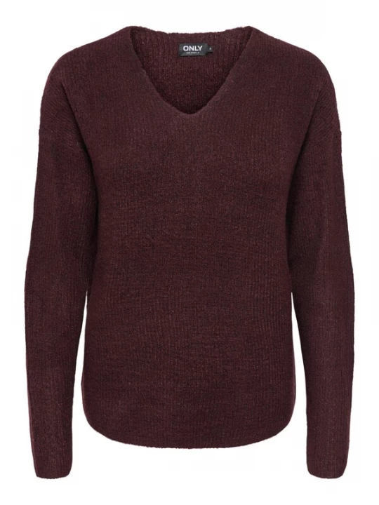 Foto van product ONLY Trui 'Camilla' bordeaux