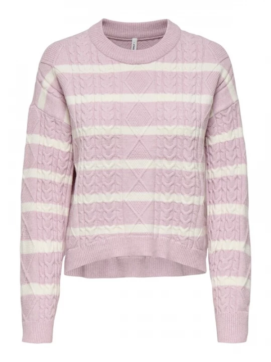 Foto van product ONLY Trui 'katia' rosa