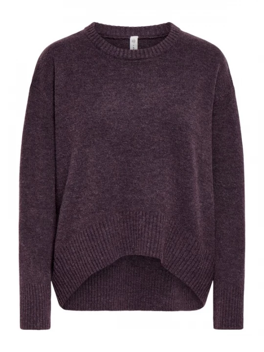 Foto van product ONLY Trui 'ONLALIVIA' aubergine
