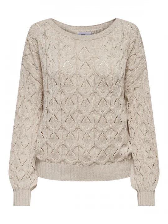 Foto van product ONLY Trui 'ONLBrynn' greige
