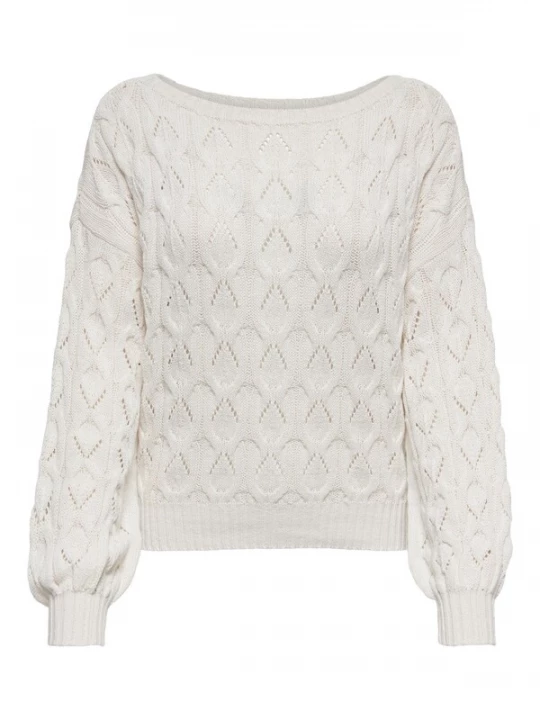 Foto van product ONLY Trui 'ONLBrynn' wolwit