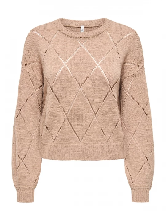 Foto van product ONLY Trui 'ONLGEENAS' beige