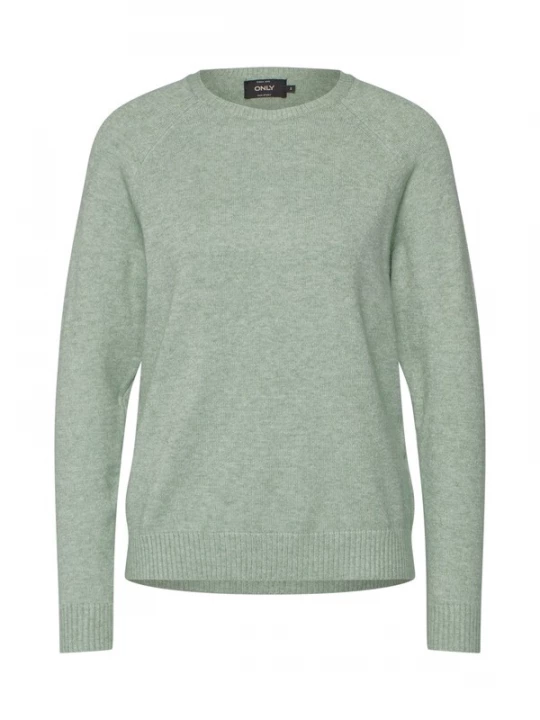 Foto van product ONLY Trui 'ONLLesly Kings' groen