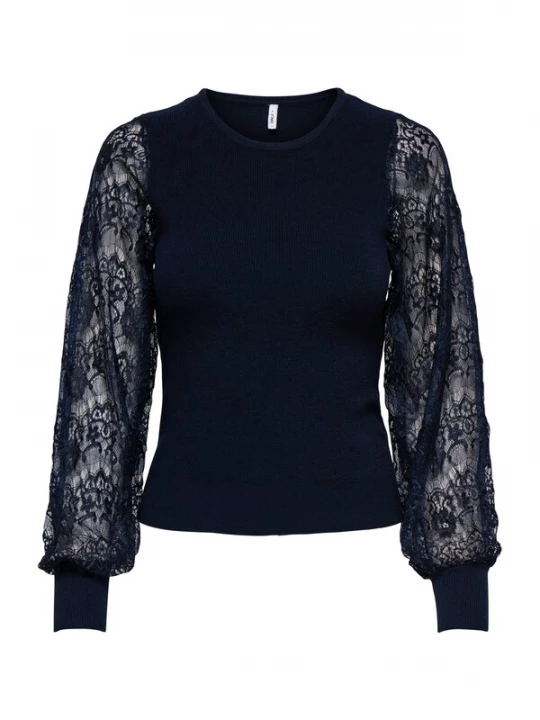 Foto van product ONLY Trui 'ONLPerry' donkerblauw