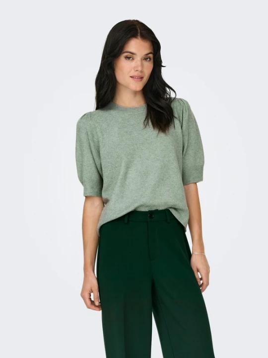 Foto van product ONLY Trui 'rica' groen gemêleerd