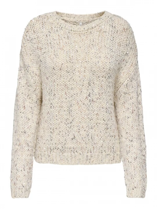 Foto van product ONLY Trui 'Winter' ecru