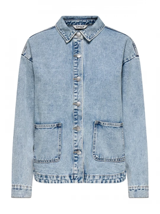 Foto van product ONLY Tussenjas blauw denim