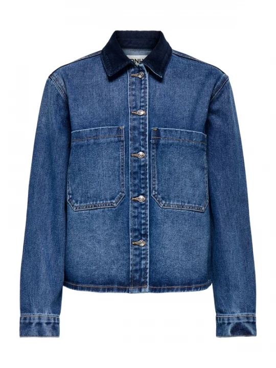 Foto van product ONLY Tussenjas 'ONLCASSIE' navy / blauw denim