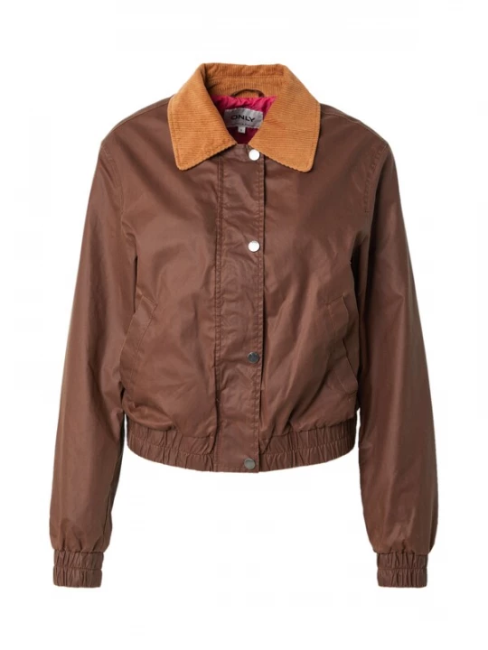 Foto van product ONLY Tussenjas 'ONLELENA' cognac / donkerbruin