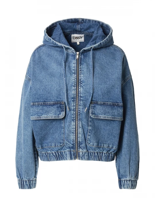 Foto van product ONLY Tussenjas 'ONLKenzie' blauw denim