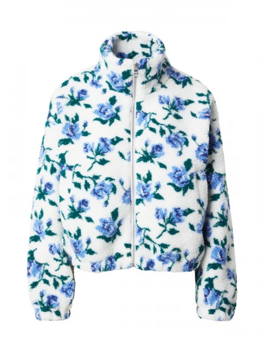 Foto van product ONLY Tussenjas 'ONLTHEA' blauw / lichtblauw / donkergroen / wit