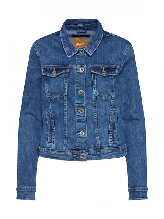 Foto van product ONLY Tussenjas 'ONLTia' blauw denim