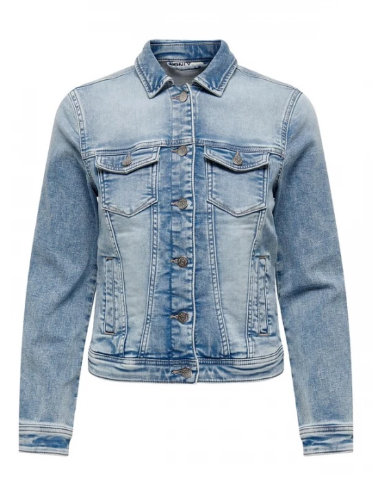 Foto van product ONLY Tussenjas 'Tia' blauw denim