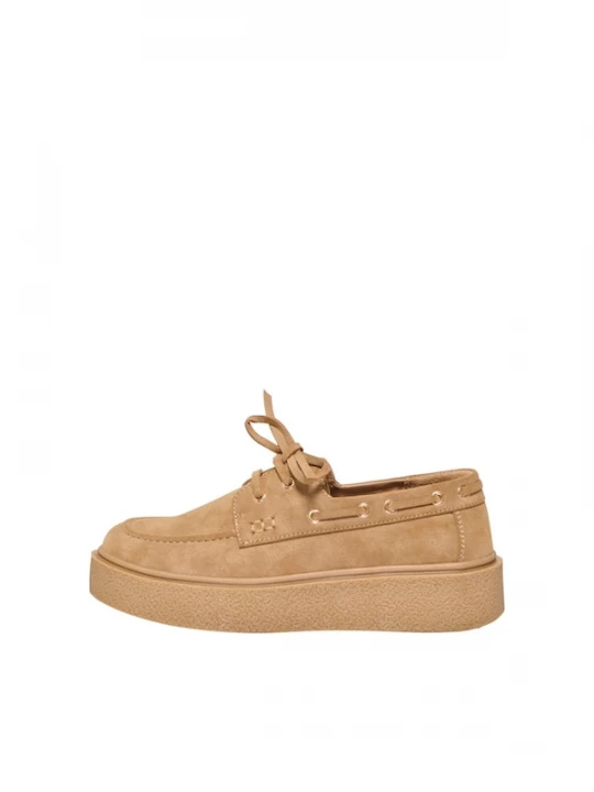 Foto van product ONLY Veterschoen camel