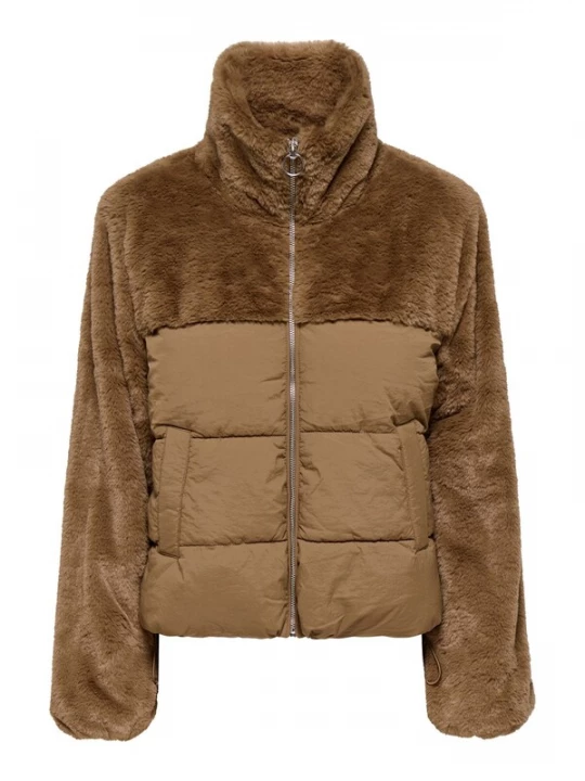 Foto van product ONLY Winterjas 'ONLWanja' bruin / brokaat