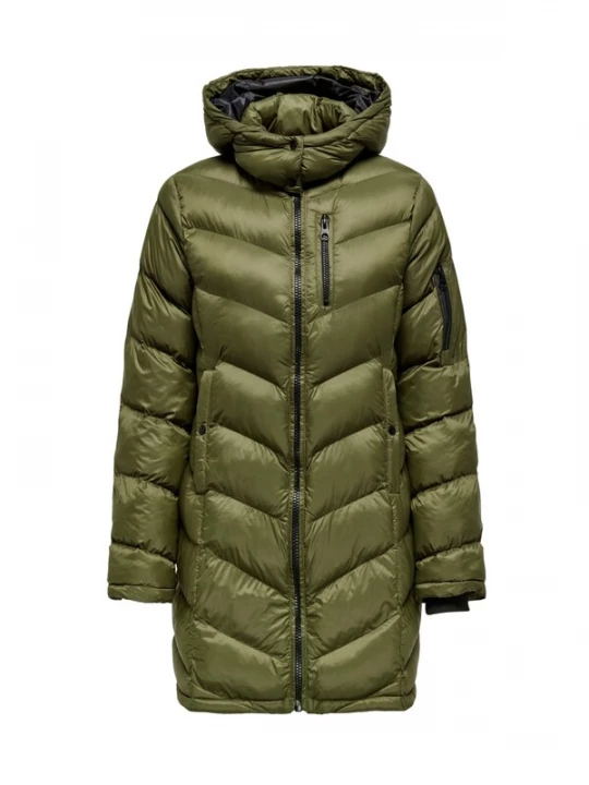 Foto van product ONLY Wintermantel 'ONLTahia' olijfgroen