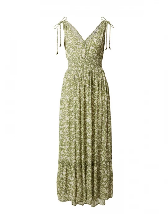 Foto van product ONLY Zomerjurk 'ONLFernanda' olijfgroen / wit
