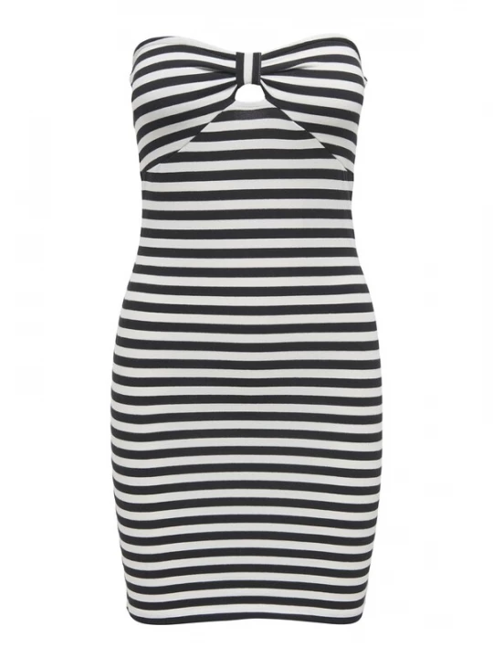 Foto van product ONLY Zomerjurk 'ONLLive' zwart / wit