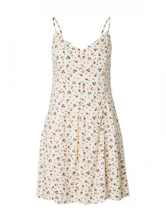 Foto van product ONLY Zomerjurk 'ONLRilla' crème / jade groen / rood