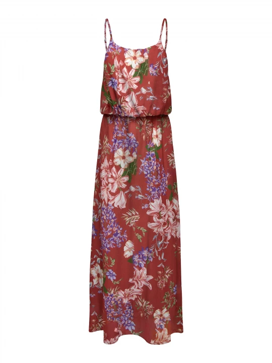 Foto van product ONLY Zomerjurk 'ONLWINNER' groen / lila / rood / wit