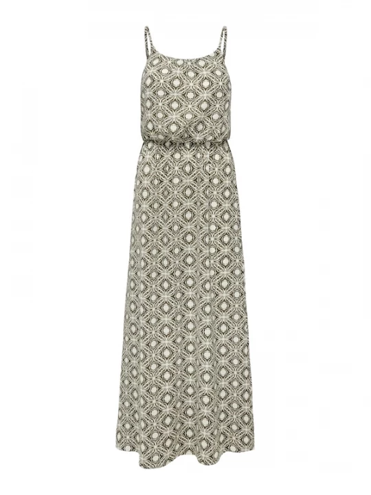 Foto van product ONLY Zomerjurk 'ONLWinner' olijfgroen / pastelgroen / wit