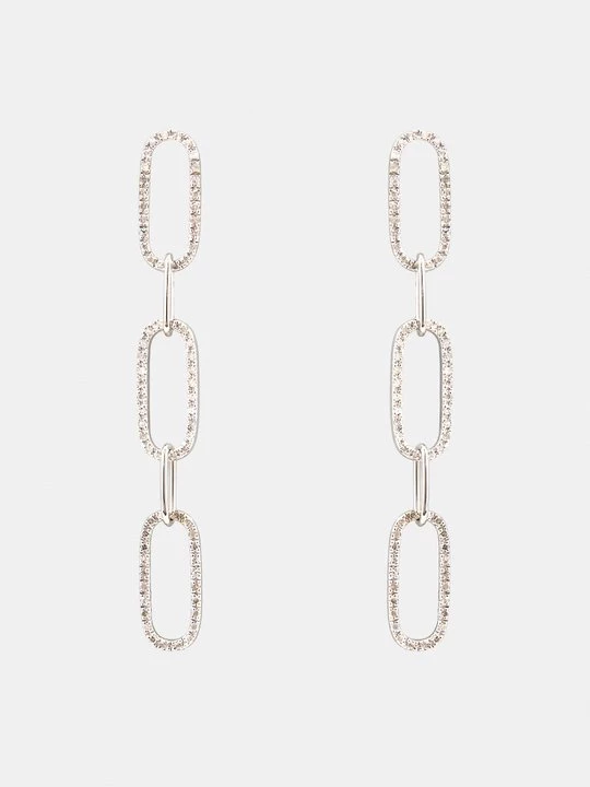 Foto van product Oorbellen ATELIER DU DIAMANT zilverkleurig