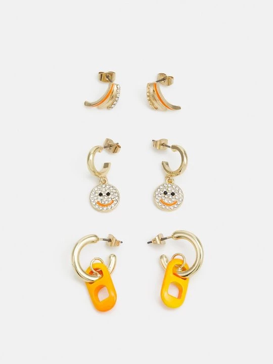 Foto van product Oorbellen Fire & Glory goudkleurig