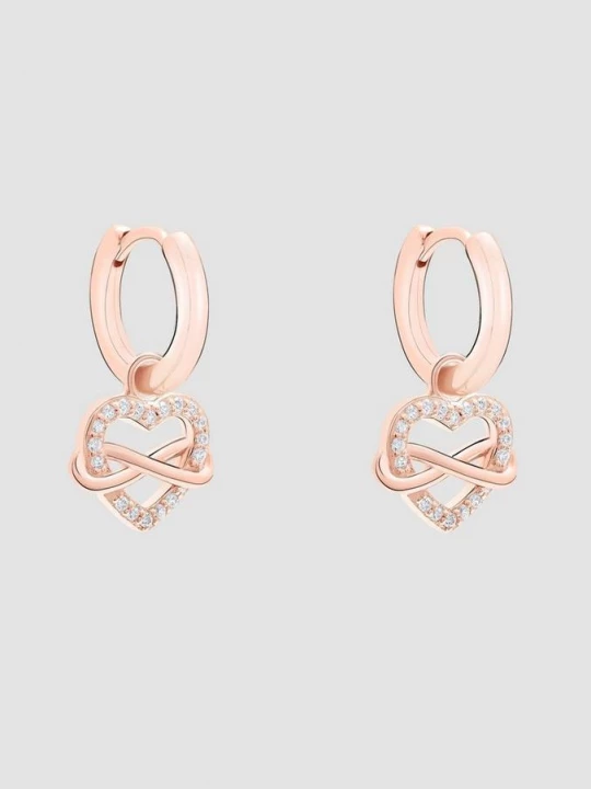 Foto van product Oorbellen in 925 zilver met oneindigheidssymbool s.Oliver