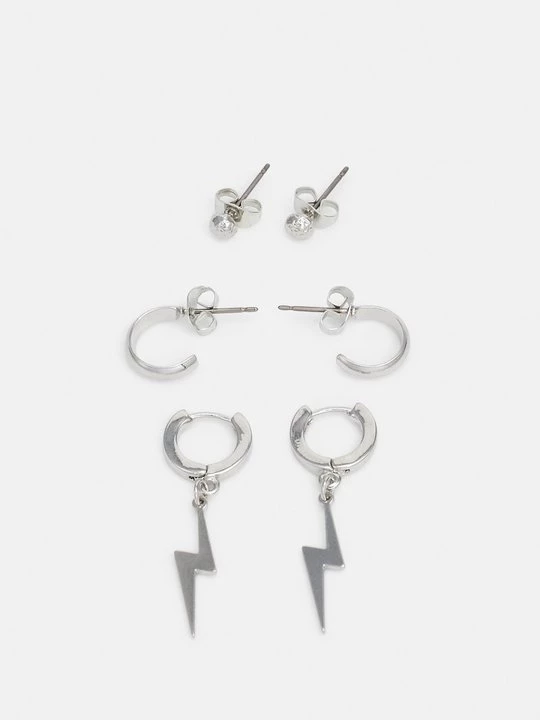 Foto van product Oorbellen Jack&Jones zilverkleurig