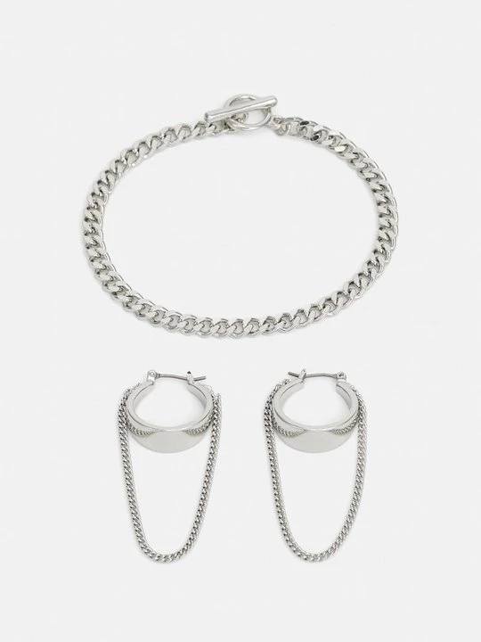 Foto van product Oorbellen Jack&Jones zilverkleurig