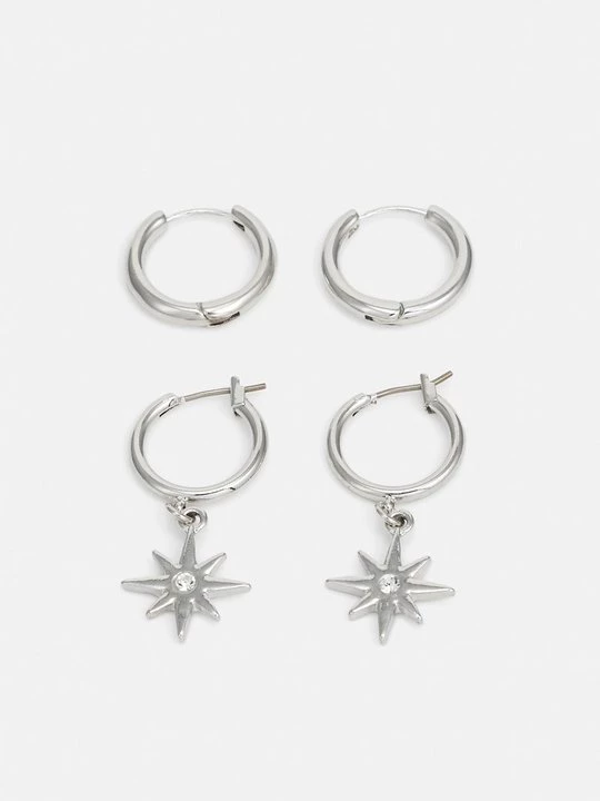 Foto van product Oorbellen Jack&Jones zilverkleurig
