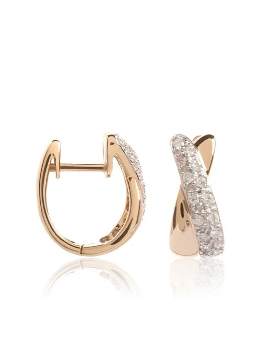 Foto van product Oorbellen LE DIAMANTAIRE goudkleurig