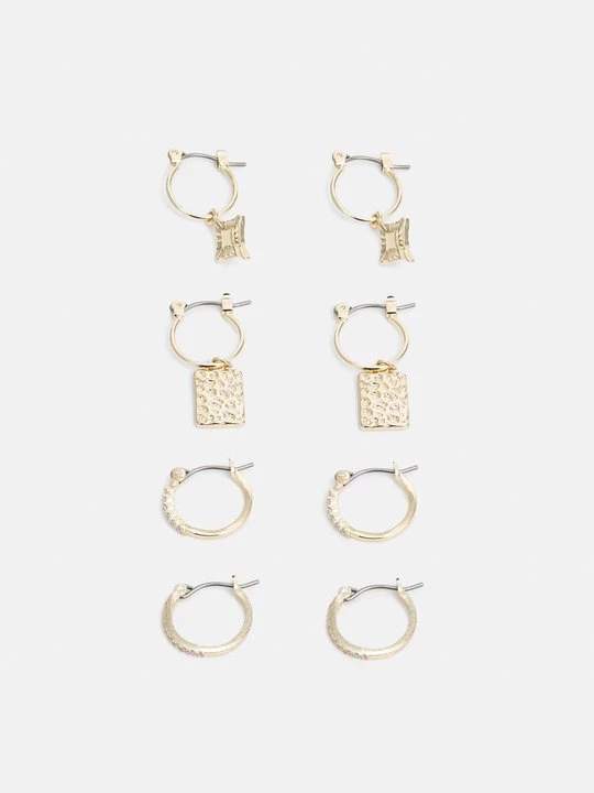 Foto van product Oorbellen Pieces goudkleurig