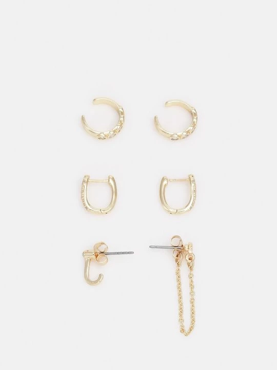 Foto van product Oorbellen Pieces goudkleurig