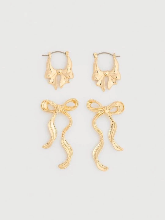 Foto van product Oorbellen Pieces goudkleurig