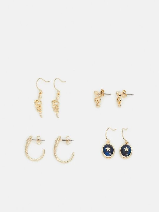 Foto van product Oorbellen Pieces goudkleurig