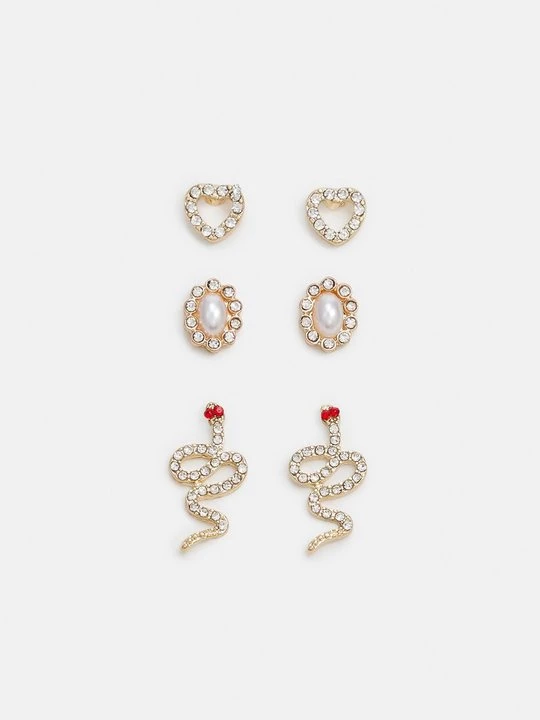 Foto van product Oorbellen Pieces goudkleurig