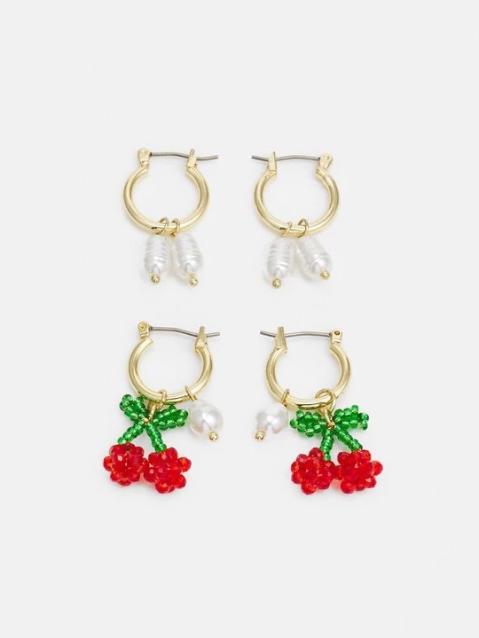 Foto van product Oorbellen Pieces goudkleurig