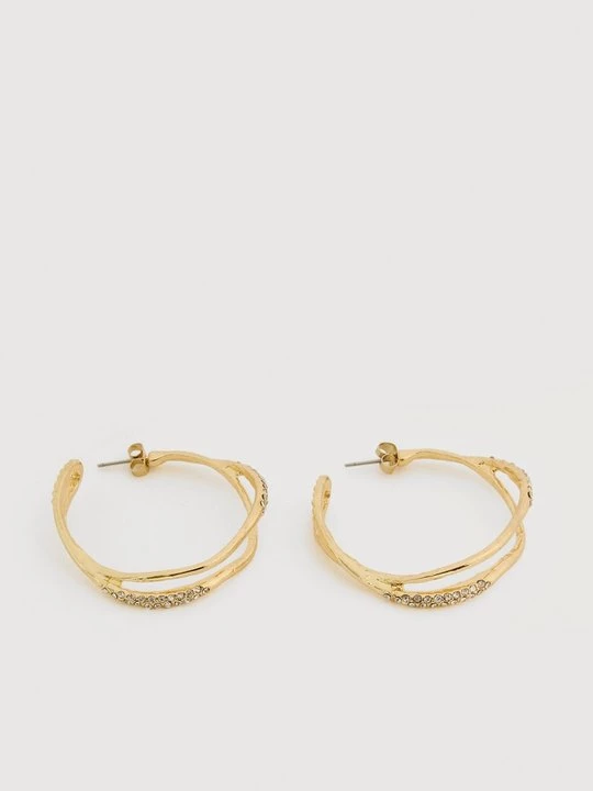 Foto van product Oorbellen Pieces goudkleurig