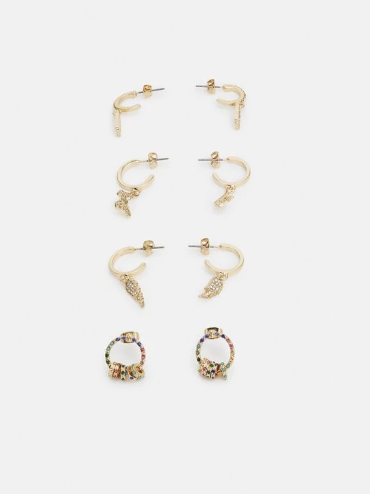 Foto van product Oorbellen Pieces goudkleurig
