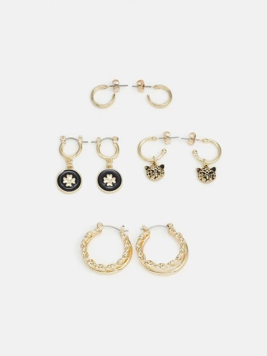 Foto van product Oorbellen Pieces goudkleurig