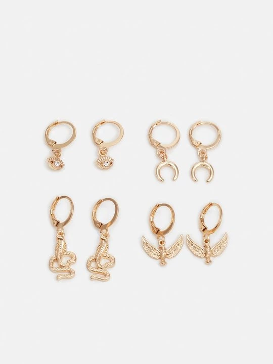 Foto van product Oorbellen Pieces goudkleurig